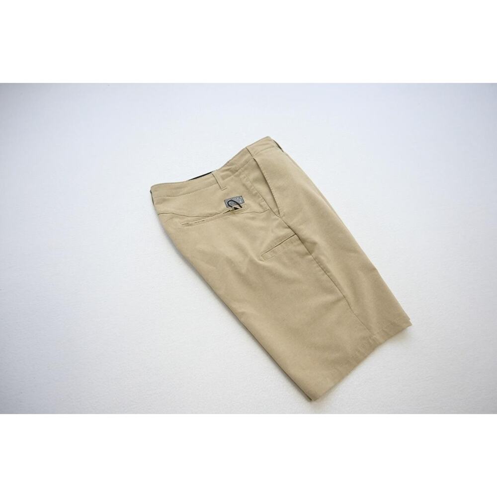 Volcom Hybrid Board Shorts Tan‎ Golf Surf & Turf Athletic Water Mens Size 30